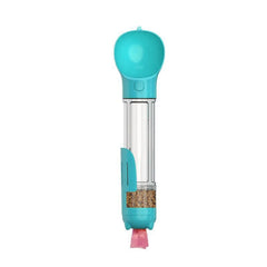 300/500ml Pet Water Food Dispenser 3 in 1 Leak Proof Pet Dog Water Bottle with Trash Bag Box and Shovel Dog Food Feeder Cat
