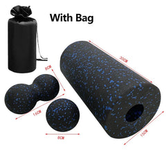 Hollow Yoga Roller Massage Peanut Ball Set EPP Fitness Foam Column For Back Pain Legs Hip Deep Tissue Stretching Muscle Relax