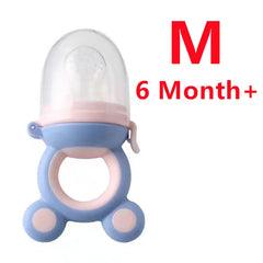 Baby Teether Nipple Fruit Food Feeder For New BornSilicona Teethers Fresh Food Nibbler Pacifier Clip Baby Accessories BPA Free