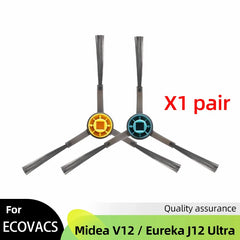 Fit For ( Midea V12 / Eureka J12 Ultra ) Roller Side Brush Hepa Filter Mop Cloth Dust Bag Robot Vacuums Accessory Part