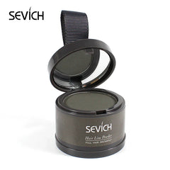Sevich Waterproof Beard Filler Beard Hair Shadow Powder Root Cover Up Concealer Fill In Thinning Instantly Modify Fluffy Powder