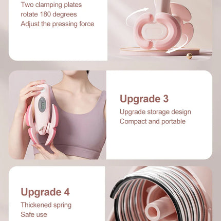 Women Postpartum Repair Pelvic Floor Muscle Leg Clamps Trainer LED Counted Exerciser Beauty Leg Convenient Fitness Equipment