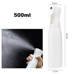 200ml/300ml/500ml High Pressure Continuous Spray Bottle Hair Care Makeup Water Replenishing Spray Bottle Press Mist Spray Bottle