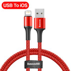 USB To iOS Red / 0.25m / CHINA