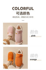 Asgard Classic Plush Slippers For Women Winter 2024 New Outdoor Fluffy Warm Boots Leisure Cotton Shoes Indoor Cozy Home Slides
