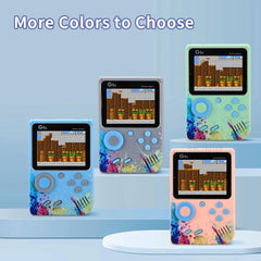 TECTINTER Video Game Console Mini Portable Retro TV Handheld Game Player Built-in 500 Games LCD Screen AV Output Support 2 Play