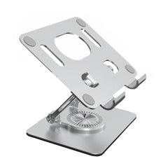 Foldable Bracket Stand 360 Degree Rotating Hollowed Tablet Holder Anti Slip Tablet Holder Desk Height Adjustable for 4.7-12 Inch