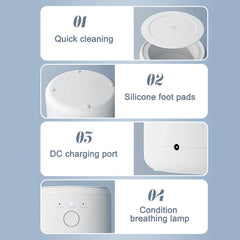 15W Ultrasonic Cleaner for Dentures Professional Ultrasonic Cleaning Machine for Dental Jewelry Watch Eye Glasse Makeup Brush