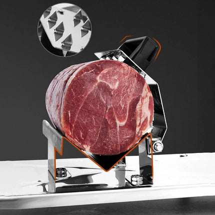 Kitchen Tools Meat Slicing Machine Stainless Steel Household Manual Thickness Adjustable Meat and Vegetables Slicer Gadget
