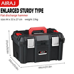 AIRAJ Multifunctional Plastic ABS Tool Storage Box Multiple Specifications with Handle Portable Tool Organizer