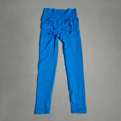 Women Yoga Leggings Hips Lifting Gym Leggings Seamless Sport Pants High Waist Fitness Leggings Bubble Butt Workout Running Pants