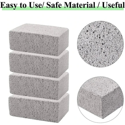 Cleaning Stone BBQ Cleaning Brick Small Grey Brick BBQ Grill Grill Plate Cleaning Tool Grease Cleaning Pumice Stone Kitchen Tool