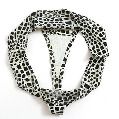 Giczi 3PCS/Set Women's Panties Fashion Leopard Thongs Woman Seamless Underwear Sexy Lingerie Breathable Cozy G-String Hot T-Back