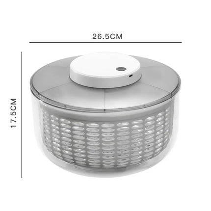 Stainless steel Vegetable Dehydrator Electric Cleanse Dryer Strainer Fruit and Vegetable Dry Wet Separation Dehydrator Kitchen