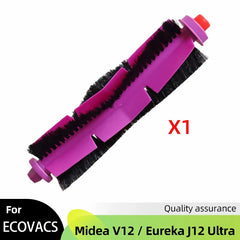 Fit For ( Midea V12 / Eureka J12 Ultra ) Roller Side Brush Hepa Filter Mop Cloth Dust Bag Robot Vacuums Accessory Part