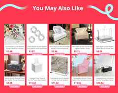 Transparent Acrylic Napkin Holder Vertical Napkin Holder Paper Dispenser Tissue Box Organizer Hotel Restaurant Table Decor