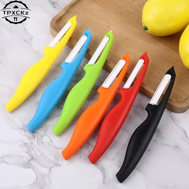 Kitchen Slicer Melon Gadgets Zirconia Ceramics Fruit Peeler Pruner Radish Potato Cutter Kitchen Tools Vegetable Peeler Knife