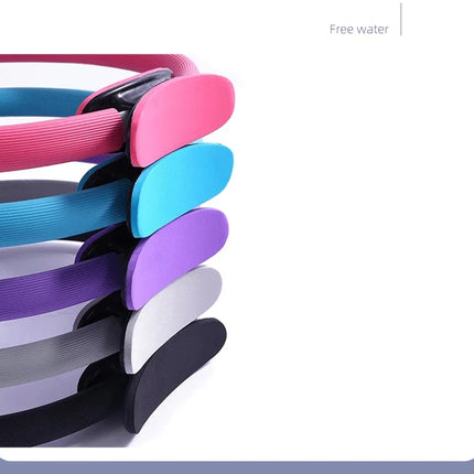Yoga Fitness Ring Circle Pilates Women Girl Exercise Home Resistance Elasticity Gym Workout Accessories