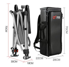 Aluminum Alloy European 낚시의자 Fishing Chair Foldable 캠핑의자 Thickened 낚시좌대 Portable 민물낚시의자 camping chair кресло для рыбалки