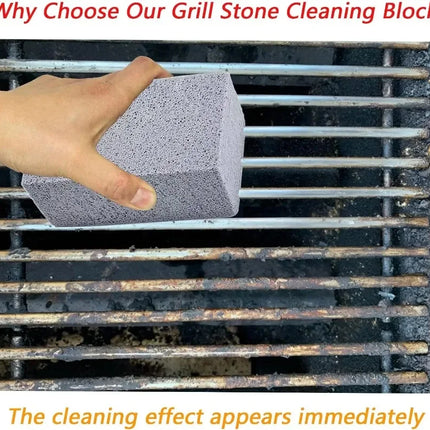 Cleaning Stone BBQ Cleaning Brick Small Grey Brick BBQ Grill Grill Plate Cleaning Tool Grease Cleaning Pumice Stone Kitchen Tool