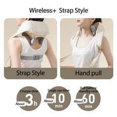 Multifunctional Cervical Massager Shoulder Neck Hot Compress Trapezius Muscle Massager