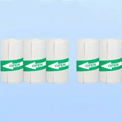 10Pcs Mini Printer Paper For peripage Self Adhesive Thermal Paper Printable Sticker Paper for Pocket Thermal Printer