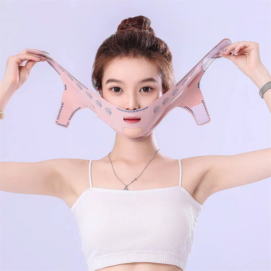 Thin Face Bandage V Face Lift Tightening Mask Facial Wrinkles Anti Sagging Face Shield Improvement Double Chin Facial Shaping