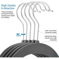 10pcs Flocking Clothes HangersThin High Quality Suits for Clothes Jackets Shirts Pants Coats Home Organizer organizador de ropa