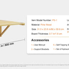 31.5x23.6 wood / UNITED KINGDOM