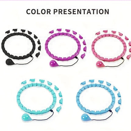 Fitness Hoop Weights to Exercise At Home Sports Entertainment Sport Equipment for Slimming Gym Ring Portable Body