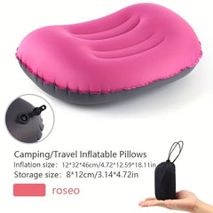 Camping Pillow with Ultralight Inflatable Pillow for Neck Lumbar Support Upgrade Backpacking Pillow