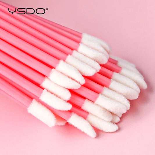 5/50/100 Pcs Lip Brushes Disposable Cosmetic Lip Brush Lipstick Lip Glossy Wands Cleaner Applicator Eyeshadow Makeup Brush Tool