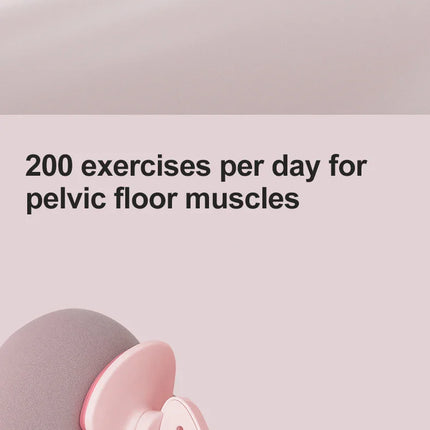 Women Postpartum Repair Pelvic Floor Muscle Leg Clamps Trainer LED Counted Exerciser Beauty Leg Convenient Fitness Equipment