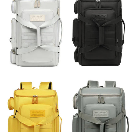 Large Capacity Gym Bag Travel Backpack Wet Dry Separation Shoulder Bags Outdoor Sports Backpacks Yoga Fitness Training Bags Pack