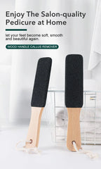 1PCS Professional Pedicure Rasp Tool for Dead Skin Crack Heels Beech Wood Foot File Rasp Callus Remover Foot Scrubber