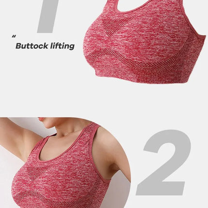 Soutien-gorge Push Up Respirant Pour Femmes, Sous-vêtements De Sport, Course À Pied, Yoga, Fitness