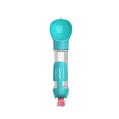 300/500ml Pet Water Food Dispenser 3 in 1 Leak Proof Pet Dog Water Bottle with Trash Bag Box and Shovel Dog Food Feeder Puppy