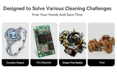 6.5L Ultrasonic Cleaner, 40kHz Ultrasonic Bath, Cleaning Machine For Jewellery Dental Motorbike Carburetor Auto Parts etc