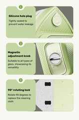 NEW Glass Cleaning Tool Household Brush Double-sided Magnetic Window Cleaner High-rise Building Multifunctional Glass Cleaner