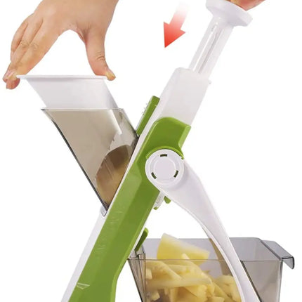 Mandoline Slicer for Kitchen, Kitchen Accessories, One for All Vegetable Slice, Food Chopper, Cutter, Dicer Fruit, French Fry, J