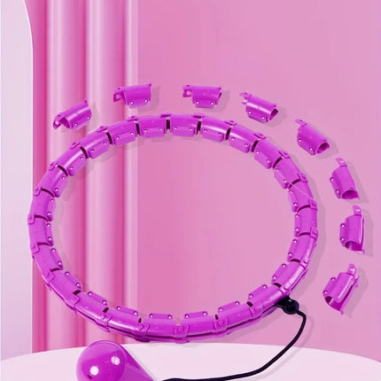 Fitness Hoop Weights to Exercise At Home Sports Entertainment Sport Equipment for Slimming Gym Ring Portable Body