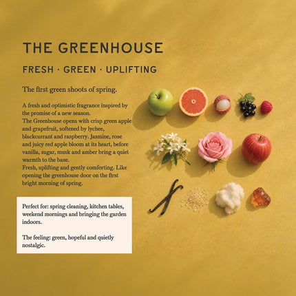 The Greenhouse Extra Large Luxury 2 Wick Candle