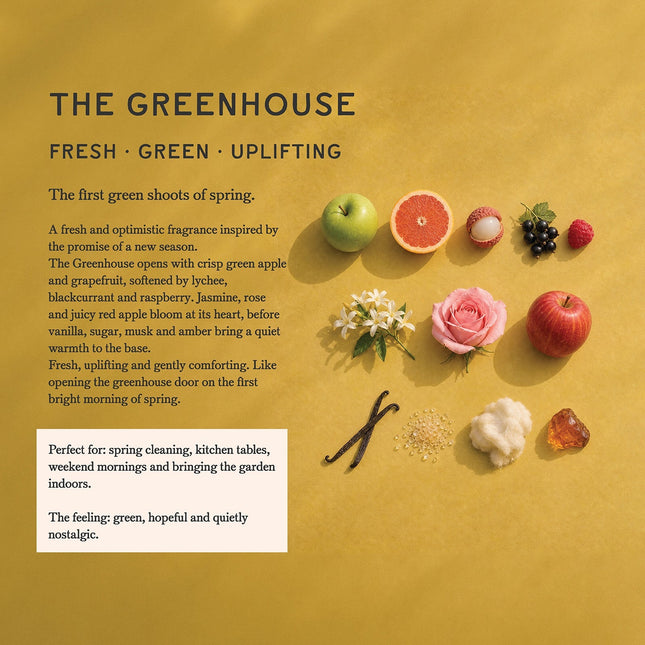 The Greenhouse Extra Large Luxury 2 Wick Candle
