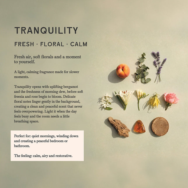 Tranquility Large Refillable Soy Candle