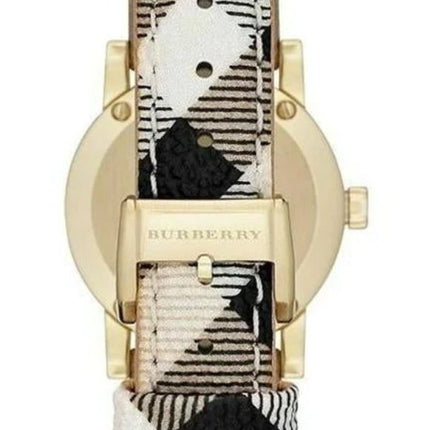 Burberry Ladies Watch The Classic City 26mm Diamond Yellow Gold BU9226