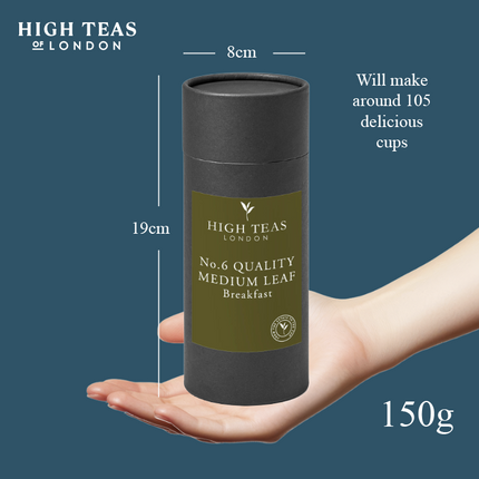 English Breakfast Loose Leaf Tea No.6 - Medium Leaf Black Tea
