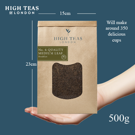 English Breakfast Loose Leaf Tea No.6 - Medium Leaf Black Tea