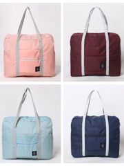 Foldable Travel Duffel Bag for Airlines Carry on Bag for Women and Girls Lightweight Large Capacity Sports Weekend Trip Overnigh