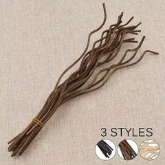 20Pcs Long Wavy Rattan Reed Diffuser Sticks Fragrance Diffuser Replacement Refill Air Freshener Home Fragrance Accessory