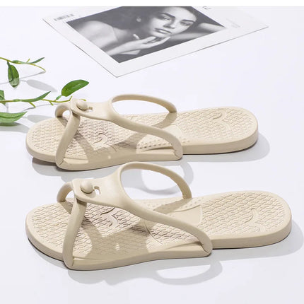Folding Slippers Trip Travel Portable Slides Women Men Light Home Hotel Salon Homestay Guest Use Sandals Bathing Beach Shoes
